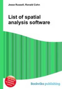 List of spatial analysis software