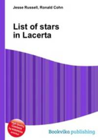 List of stars in Lacerta