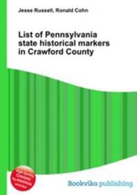 List of Pennsylvania state historical markers in Crawford County
