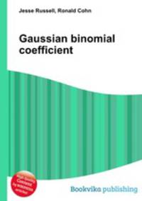 Gaussian binomial coefficient