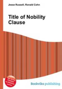 Title of Nobility Clause