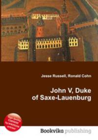 John V, Duke of Saxe-Lauenburg
