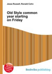 Old Style common year starting on Friday