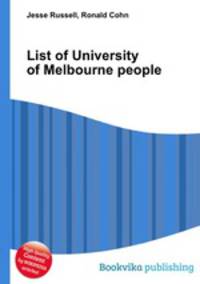 List of University of Melbourne people