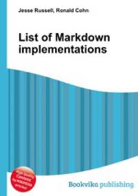 List of Markdown implementations