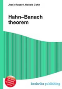 Hahn–Banach theorem