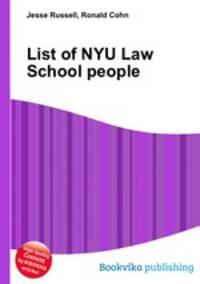 List of NYU Law School people