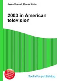 2003 in American television