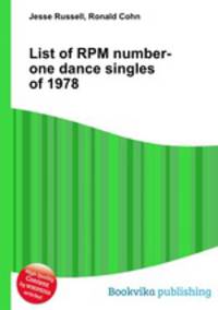 List of RPM number-one dance singles of 1978