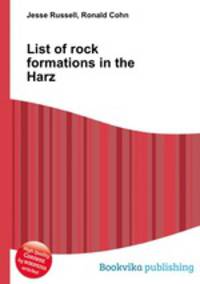 List of rock formations in the Harz