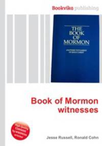 Book of Mormon witnesses
