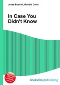 In Case You Didn
