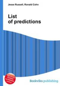 List of predictions