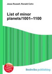 List of minor planets/1001–1100
