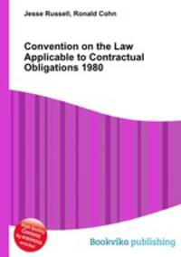 Convention on the Law Applicable to Contractual Obligations 1980