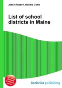 List of school districts in Maine