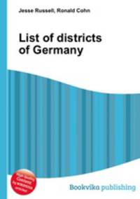 List of districts of Germany