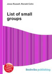 List of small groups