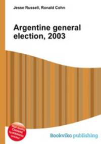 Argentine general election, 2003