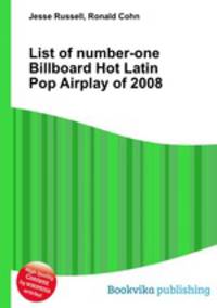List of number-one Billboard Hot Latin Pop Airplay of 2008