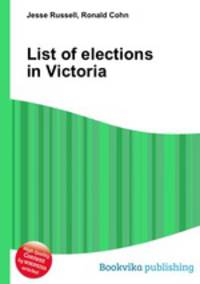 List of elections in Victoria