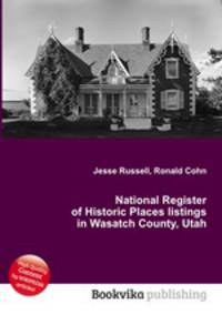 National Register of Historic Places listings in Wasatch County, Utah