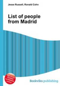 List of people from Madrid
