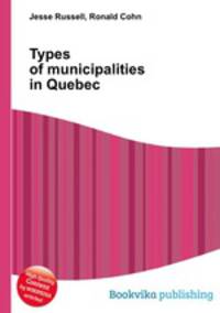 Types of municipalities in Quebec