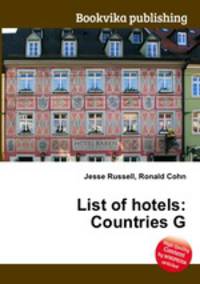 List of hotels: Countries G