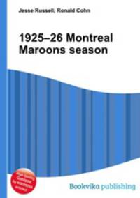 1925–26 Montreal Maroons season