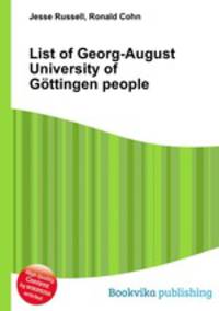 List of Georg-August University of Gottingen people
