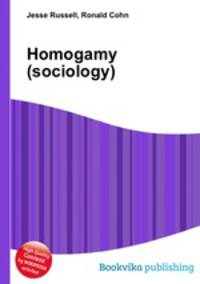 Homogamy (sociology)