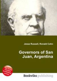 Governors of San Juan, Argentina