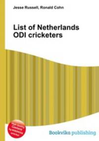 List of Netherlands ODI cricketers