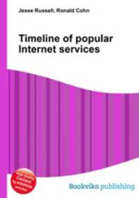 Timeline of popular Internet services