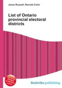 List of Ontario provincial electoral districts