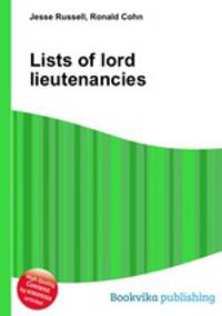 Lists of lord lieutenancies