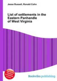 List of settlements in the Eastern Panhandle of West Virginia