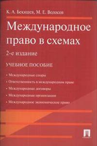 Международное право в схемах.Учебное пособие.-2-е изд.-М.:Проспект,2015.