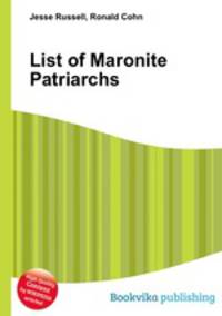 List of Maronite Patriarchs