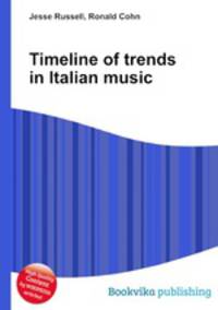 Timeline of trends in Italian music