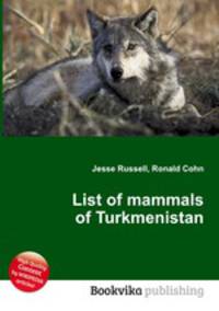 List of mammals of Turkmenistan