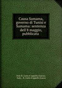 Causa Samama, governo di Tunisi e Samama: sentenza dell