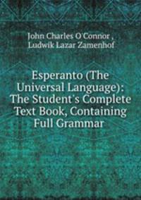 Esperanto (The Universal Language): The Student