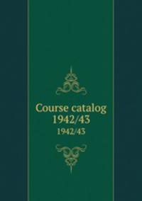 Course catalog. 1942/43