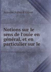 Notions sur le sens de l