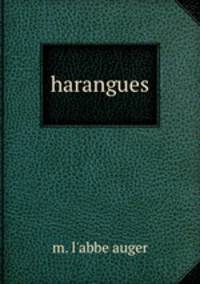 harangues