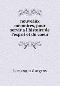 nouveaux memoires, pour servir a l