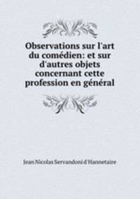 Observations sur l