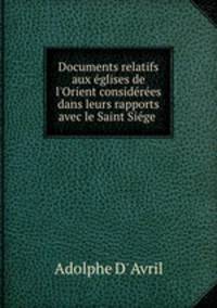 Documents relatifs aux eglises de l
